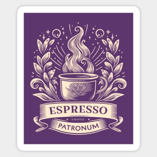 Espresso Patronum - Divine coffee Sticker